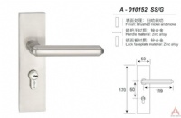 澳森高档小号门锁A010152SSG