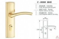 Awesum High Quality Modern Middle-size Lock C08008SBB